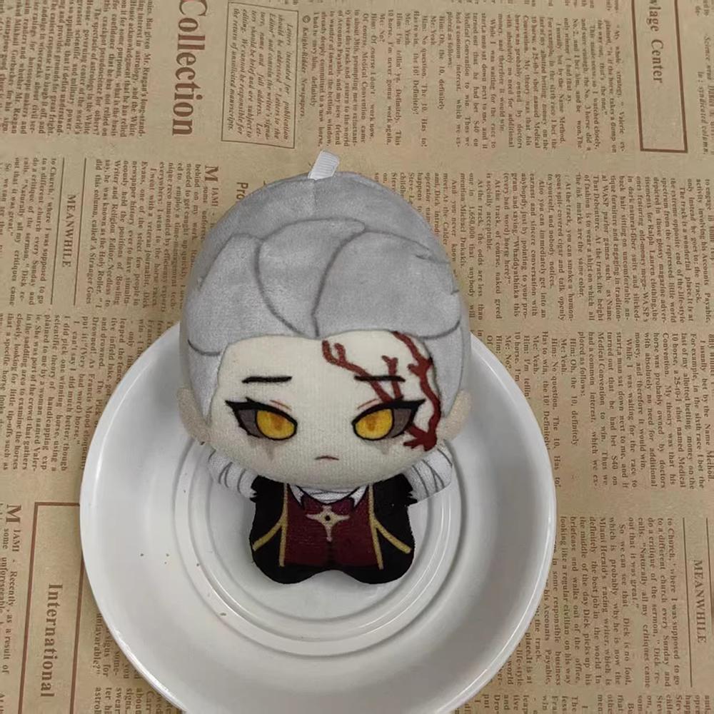 10Cm Identity V Hermit Plush Doll Pendant Cute Alva Lorenz Stuffed Toy Fan Holiday Birthday Gift Collect