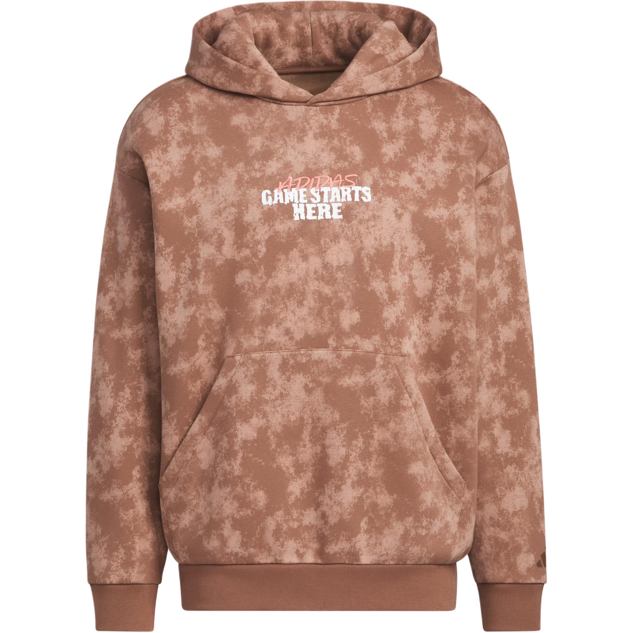 

Adidas Баскетбольное худи FW25 Удобная мягкая приятная к коже толстовка с капюшоном Мужские худи KC2781 S