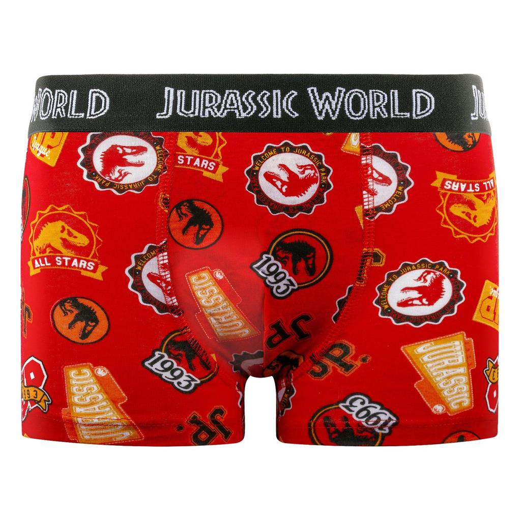 Set mit 4 Jurassic Kinderboxershorts