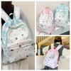 Letter Print Oxford Cloth Backpack Large Capacity Students School Bag Star Backpack  Travel