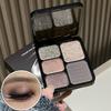 Herorange Five- Eyeshadow Palette Matte Shimmer Glitter Layered Looks Daily Makeup