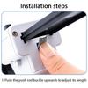 100ml 45g Silicone Glue Gun for Auto Repair Engine 704 Sealed Toothpaste Manual Extrusion Aluminum Tube Glue Applicator