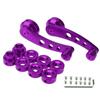 1Set Universal Car Window Handle Winder Riser Replacement Winder Crank Riser Window Handles Aluminum Alloy