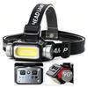 COB LED Induction Headlamp, USB Rechargeable, for Night Running