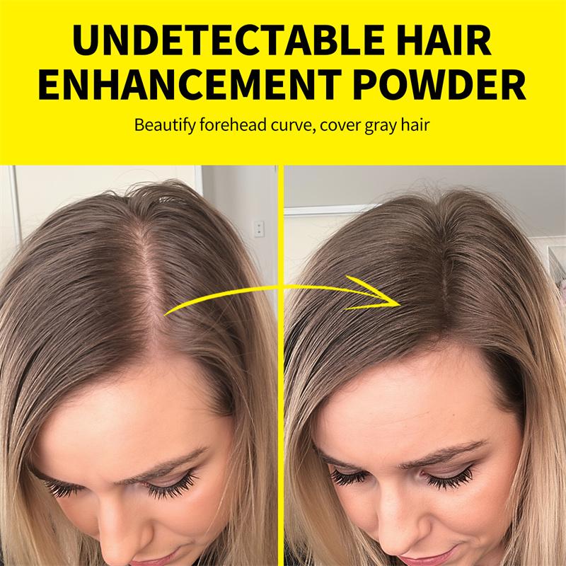 SEVICH 12g Magical Fluffy Hairline Powder Hair Line Shadow Hair Concealer Root Cover Up Gray Coverage Unisex Instantly Black/Dark Brown/Coffee