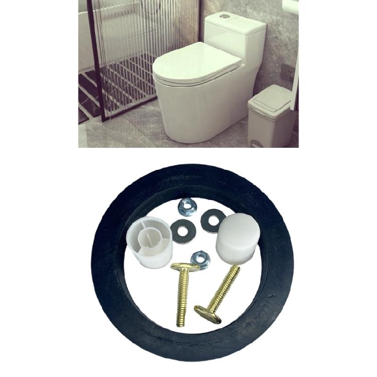 Toilet Repair Seal Flanges Kits Toilet Replacement Seal with Mounting Hardware for 300 310 320 Toilets Enduring