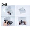 100/200CM Soft Wall Mirror Waterproof Self-Adhesive Full Body Mirror Sheet Shatterproof Living Room Bedroom Bathroom Decoration Mirror Sticker