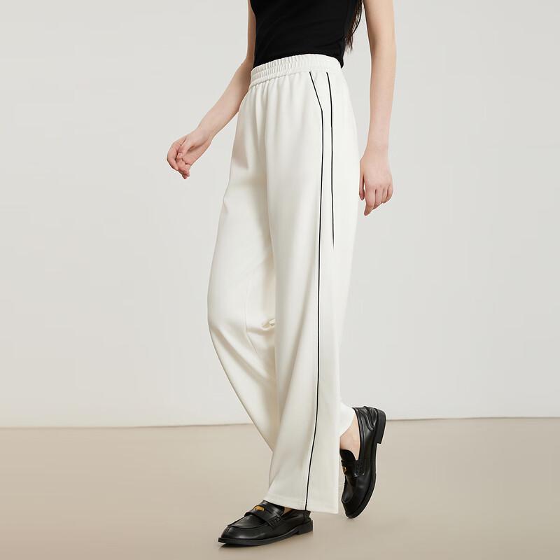 Go Jin Women's Slim Wide-Leg Casual Trousers