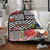 Floral Home Customize Your Name Blankets Comfortable Soft Lightweight Allseason Multipurpose Blanket For Picnics Sofas Offices Beds Living Rooms Gifts