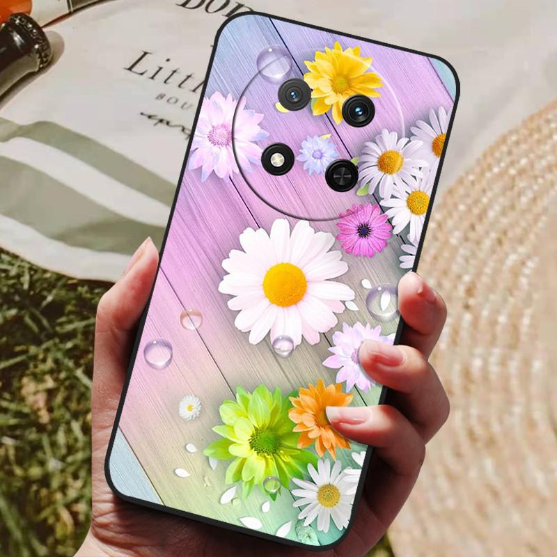 For Honor Magic7 Lite 5G Case Soft TPU Silicone Back Cover for Honor Magic 7 Lite Phone Cases Magic7Lite 7Lite Cute Cartoon