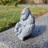 Leisure Gorilla Statue Desk Guardian Orangutan Figurine Home Office Desktop Decoration Plastic Simulation Animal Ornament Christmas Gift