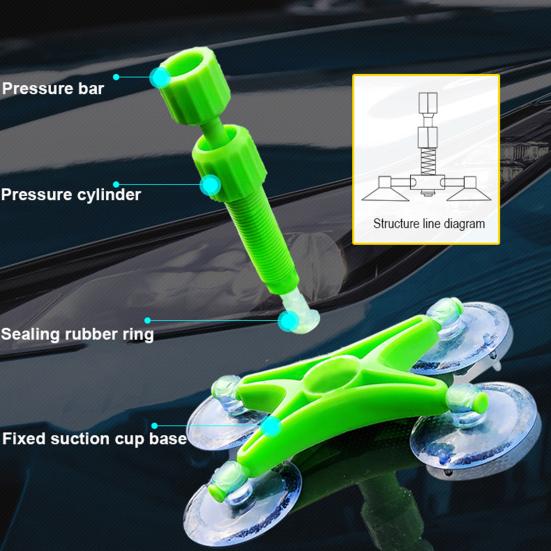 Windshield Repair Kit for Chips And Cracks Easy to Use Scratch Repair Tool with Advanced Resin Fills Cracks Up to 12 Inches Prevents Spread Glass