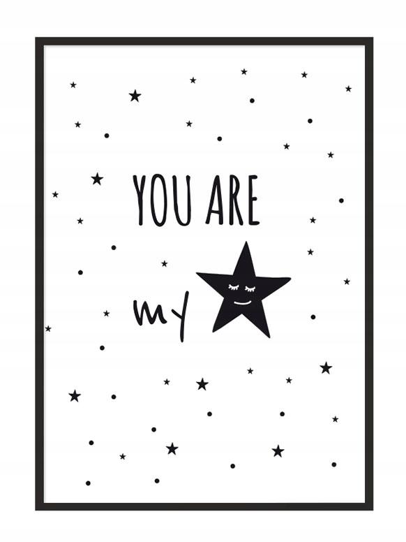 Picture poster In a frame 33x43 cm Star PD012