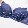 Sexy Gathering Bra Set Lace Fashion Comfortable Bra Skin-friendly Breathable Underwear