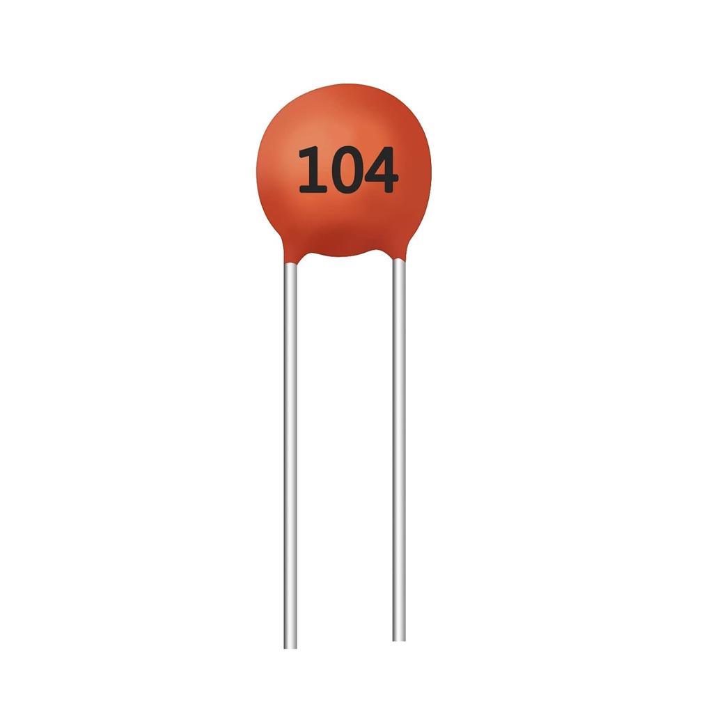 100pcs 100nf Ceramic Disc Capacitor,0.1uf DIP Electronic Components,104,Ceramic Chip Capacitor (100nf 0.1uf)
