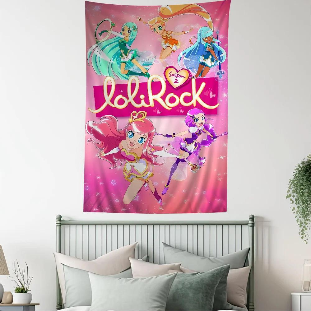 LoliRock Cartoon Hanging Bohemian Tapestry Cheap Hippie Wall Hanging Bohemian Wall Tapestries Mandala Wall Hanging Home Decor