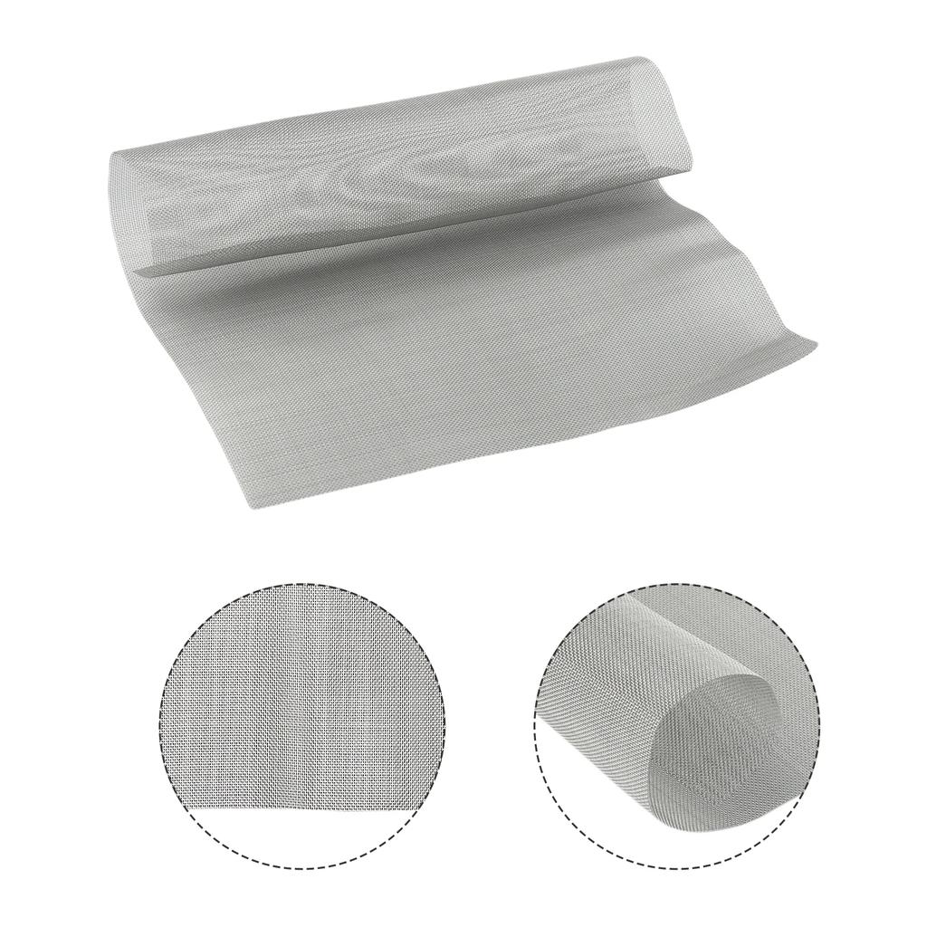 Car Bumper Stainless Steel Repair Nets Plastic Crack Repair Hole Repairing Mesh Nets For Bumper Body Hood Vents Vehicle Openings