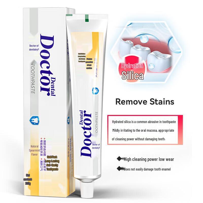 Dr. Oral Gold Long-Lasting Anti-Cavity Toothpaste Set