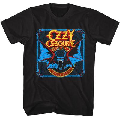 OZZY OSBOURNE Cd Lgo Classic DEMON BAT Official SHIRT XL New Madman Ultimate Sin