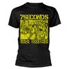 7 Seconds Unisex Adult WTRT Back Print Cotton T-Shirt