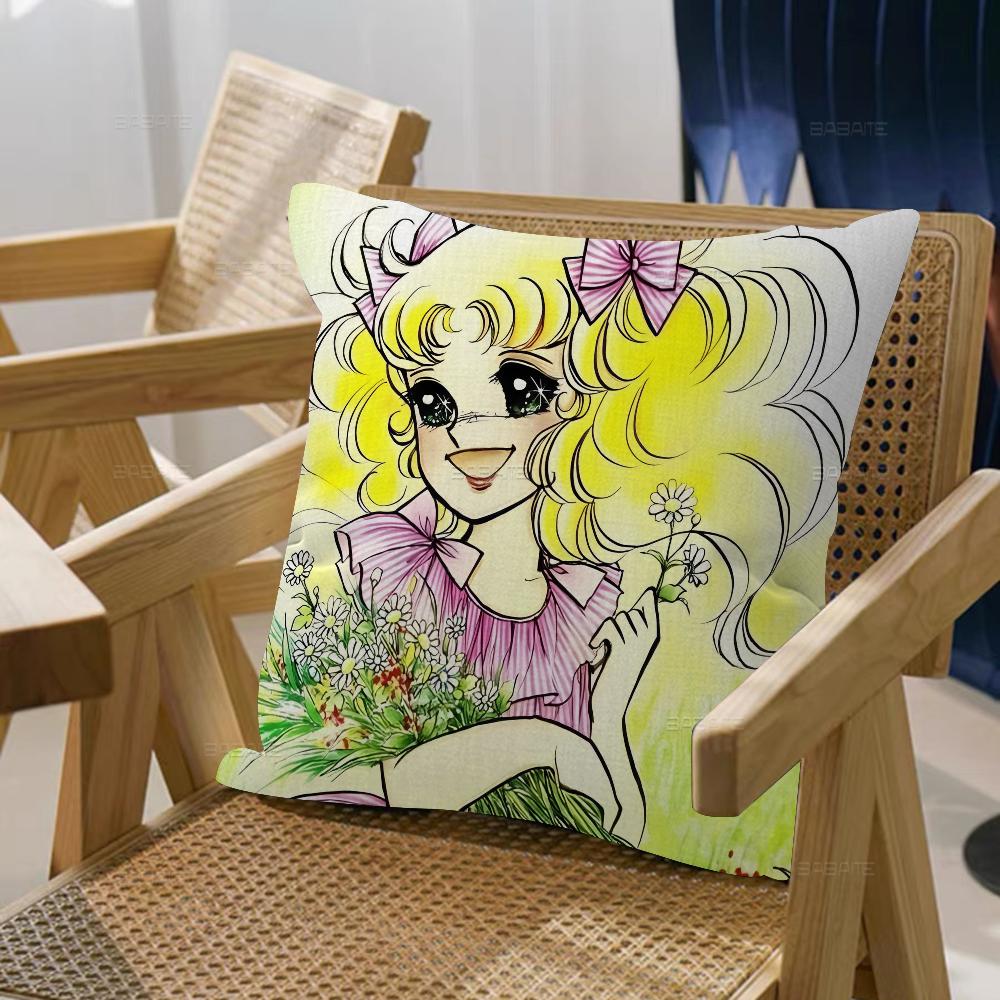 Anime Manga Candy Pillow Cover Design Cushion Cover Decor Holiday Decorati
