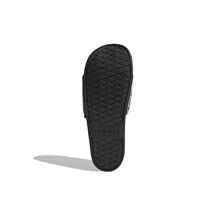 Adidas Adilette Comfort Slide 'All Over Logos Black' FZ1750