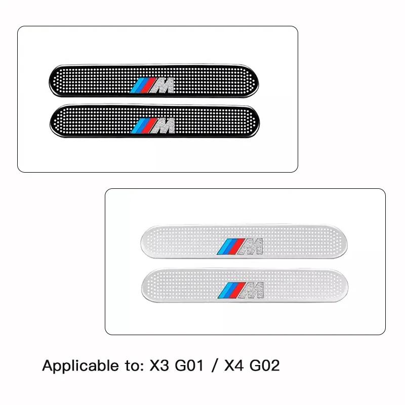 BAGD7 Car Sticker Car Interior Accessories Air Vent Cover Grille Seat Outlet For BMW M3 M4 M5 F93 F92 F97 F98 F95 F96 F94 G30 G20 G05