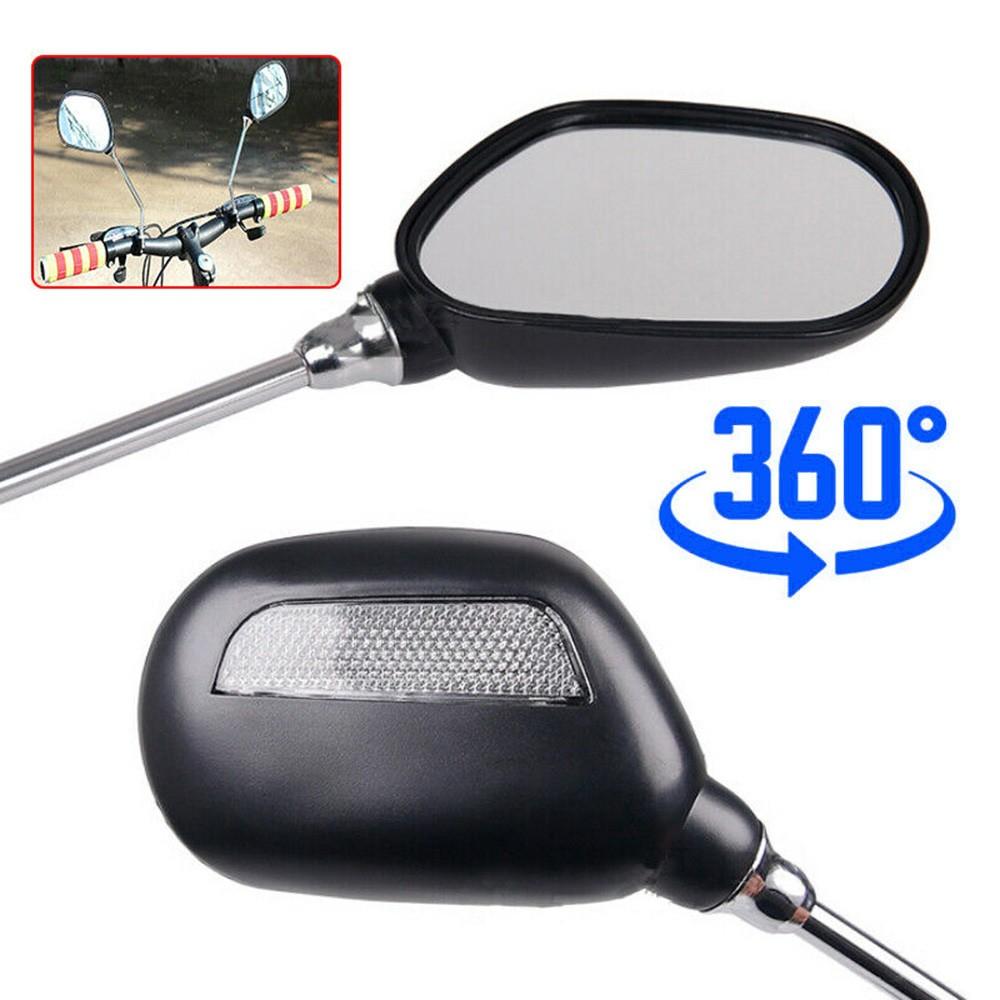 Black Rear View Mirror Bicycle Mobility Scooter Handlebar High quality