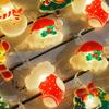 LED String Light Easy to Install Battery Powered Santa Claus Snowman String Light Christmas Fairy Lamp Party Supplies