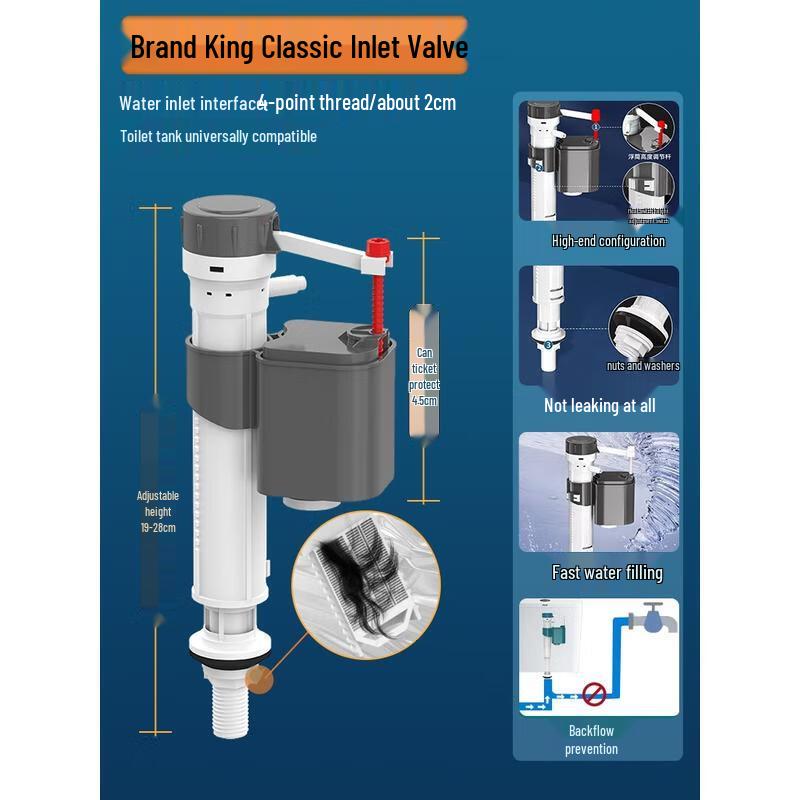 HANDUNYOU Toilet Inlet and Drain Valve