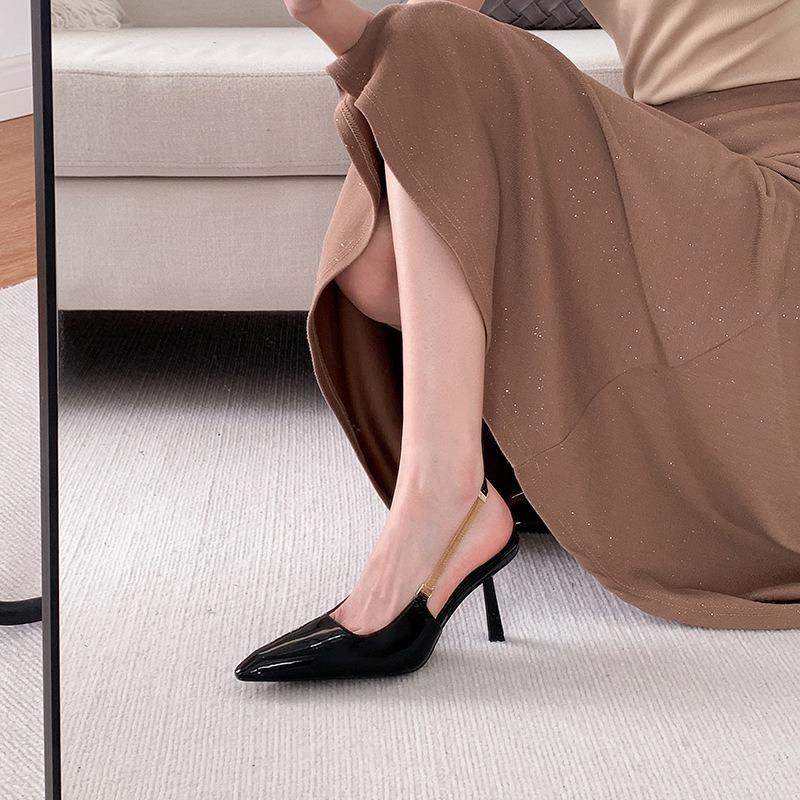 Huizhou women's shoes new spring summer women are not tired feet versatile stiletto fashion shoes high heels sandals