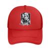 Dolly Parton Black White Fashion Mesh Baseball Cap Breathable Casual  Hats Outdoor For Unisexs And Womens