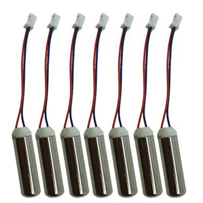 10-1pc Micro-Waterproof Vibration Motor DC 1.5-3.7V 3V Mini Vibration Vibrator Coreless Motor DIY Massager Power Tools Accessory