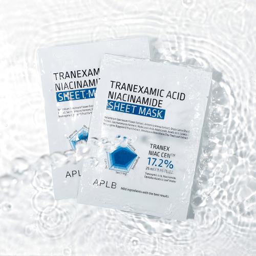 APLB Tranexamsäure Niacinamid Tuchmaske (10 Stück)