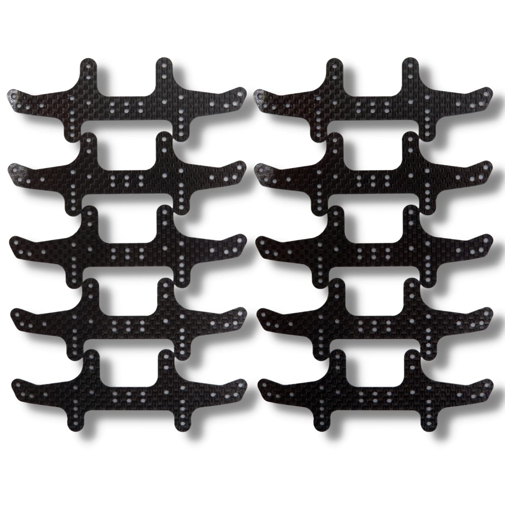 

TAGATORON Carbon Wide Rear Multi Stay Type 3 RM3 Type Set of 10 Black (1.5mm) чорний
