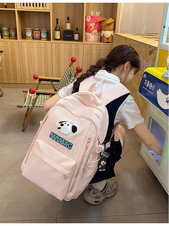 Cute Casual Versatile Backpack for Students: Lightweight and Spacious