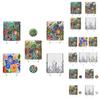 Colorful Bohemia Flower Series 3d Digital Printing Polyester Waterproof Shower Curtain For Vibrant Bathrooms