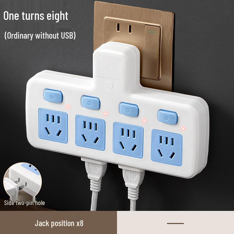 High-Power 16A Multi-Position Socket Board with USB