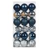 36PCS Hanging Design Xmas Tree Ornaments Tree Decor Set Christmas Pendent Ornaments  For Home Decor