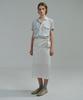 Aubeuawo Putty Satin Skirt (Ivory)
