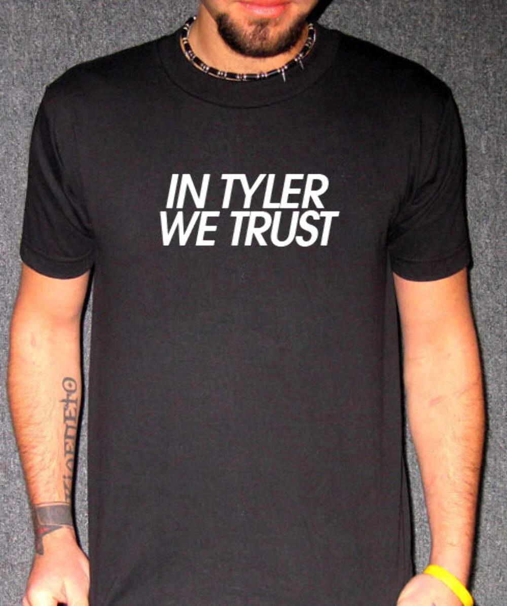 In Tyler We Trust – Fight Club Cult Classic Movie T-Shirt 2XL