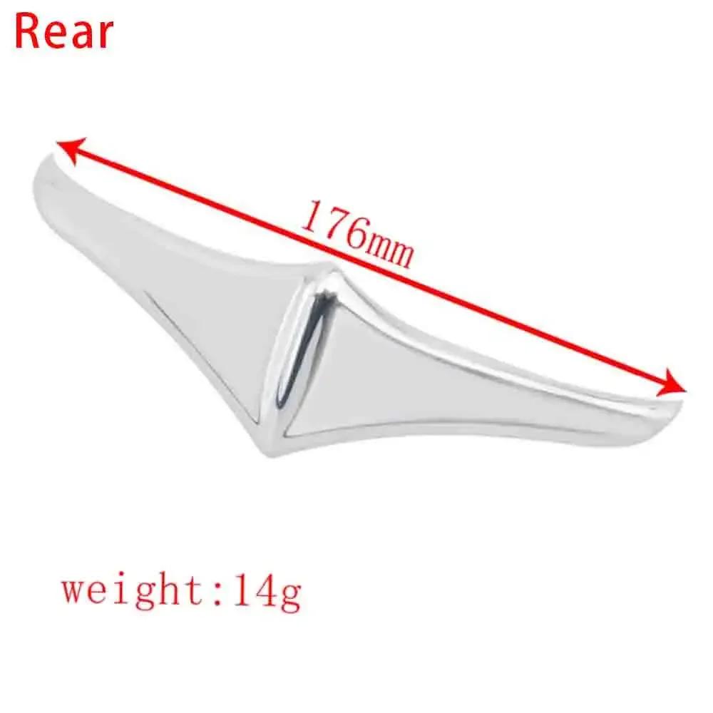 Motorcycle Chrome Front Rear Fender Tip Trim Case for Harley Road Street Electra Glide Road King FLHXI FLHX CVO FLTR FLTRI