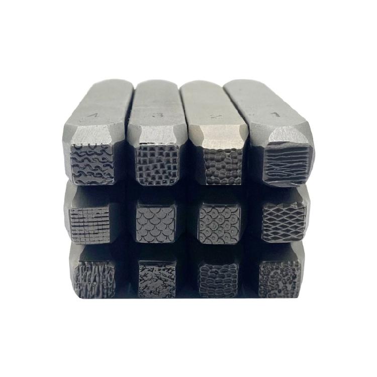 Set of 12 Essential Metal Chisel Tool Set Jewelry Engraving Tool Pattern Making Equipment for Jewelry Making Enthusiasts