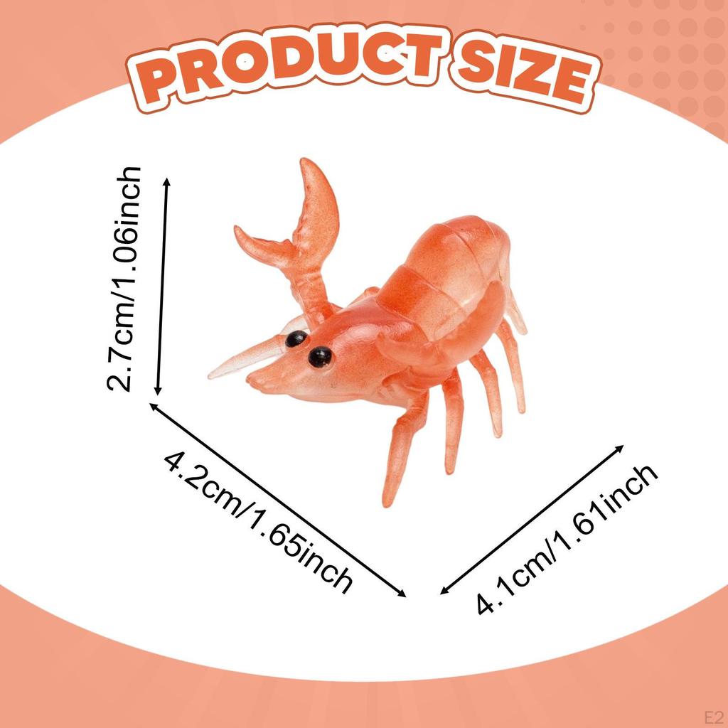 Crayfish Shaped Pen Holder Bracket Japanese Design Cute Novelty Decoration Storage Rack Makeup Brush