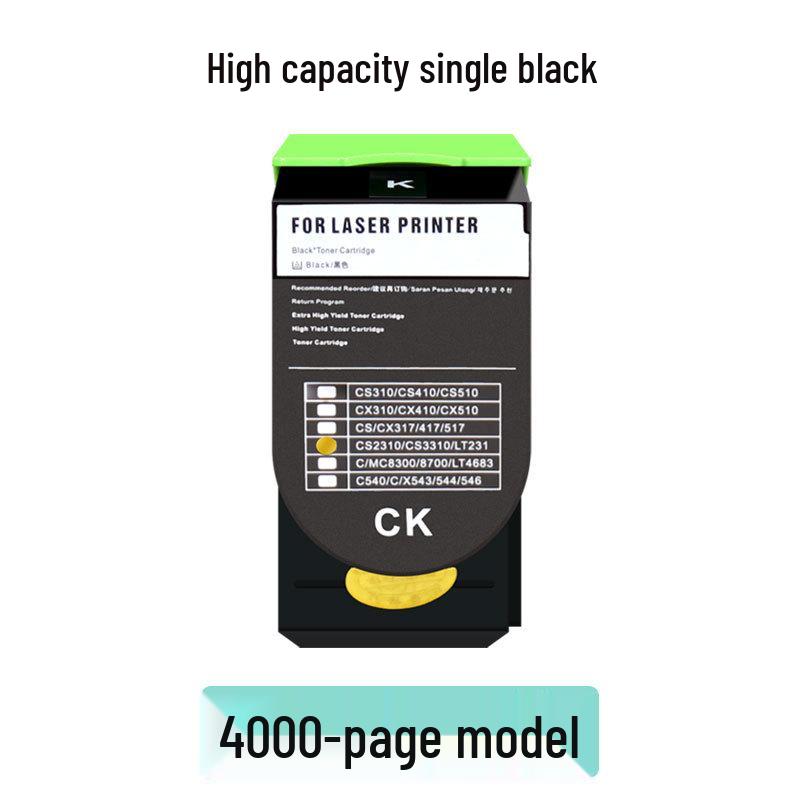 Pantum High-Capacity Toner Cartridge CTL-205HK/C/Y/M for CP2505DN - Black, Cyan, Yellow, Magenta.