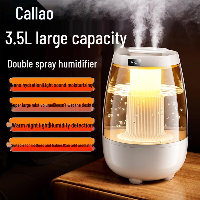 Kalaio Smart Dual-Nozzle USB Humidifier