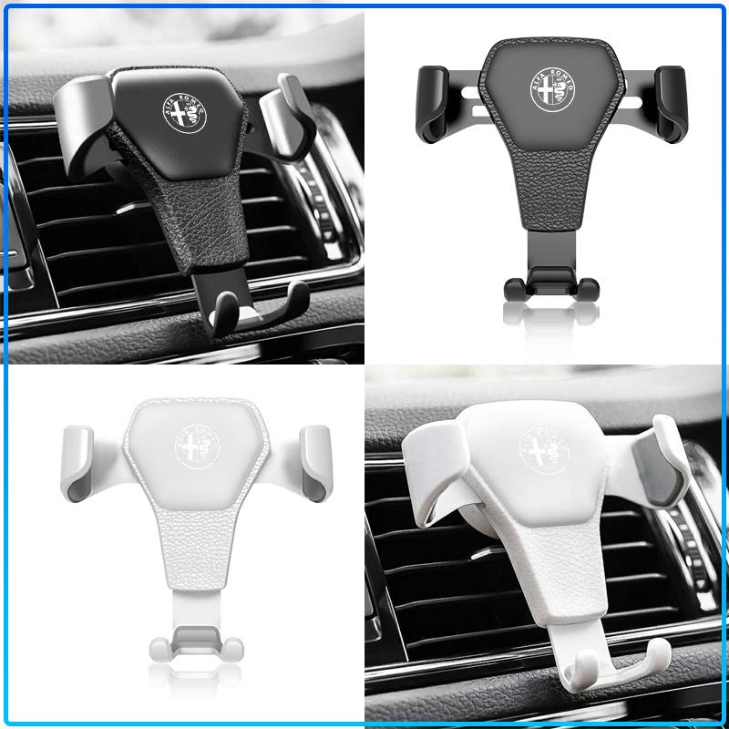 For Alfa Romeo 147 159 Giulietta Giulia Mito Spider Alpha Nheadrest Car Phone Holder Vent Bracket GPS Navigation Mobile Car Styling
