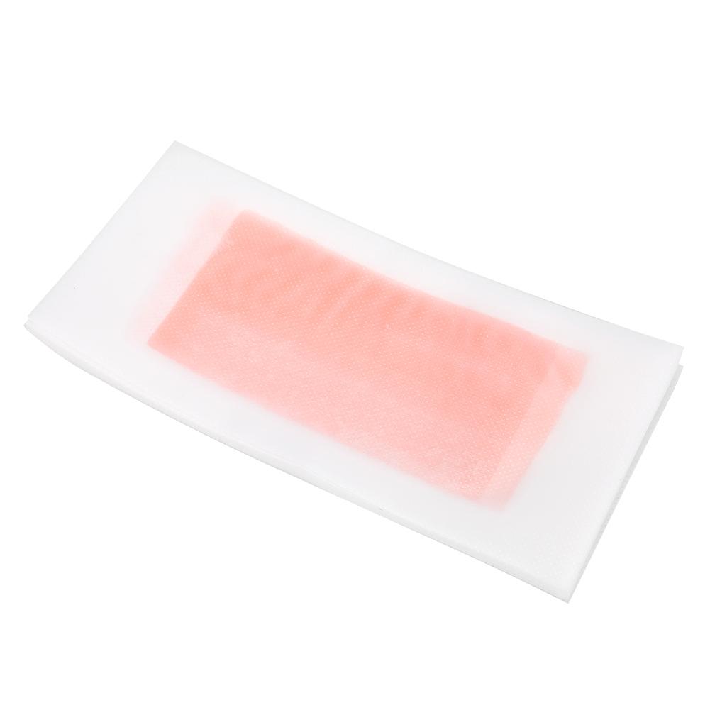 10Pcs Hair Removal Leg Body Face Wax Papers Depilatory Wax Strips(Blue)