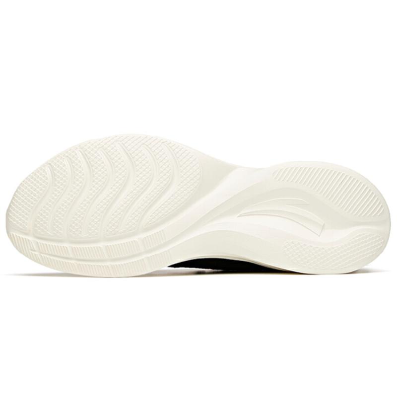 Anta Cushioning Anti-Slip And Wear-Resistant Low-Top Running Shoes Men's Black White Sneakers 112235570S-6