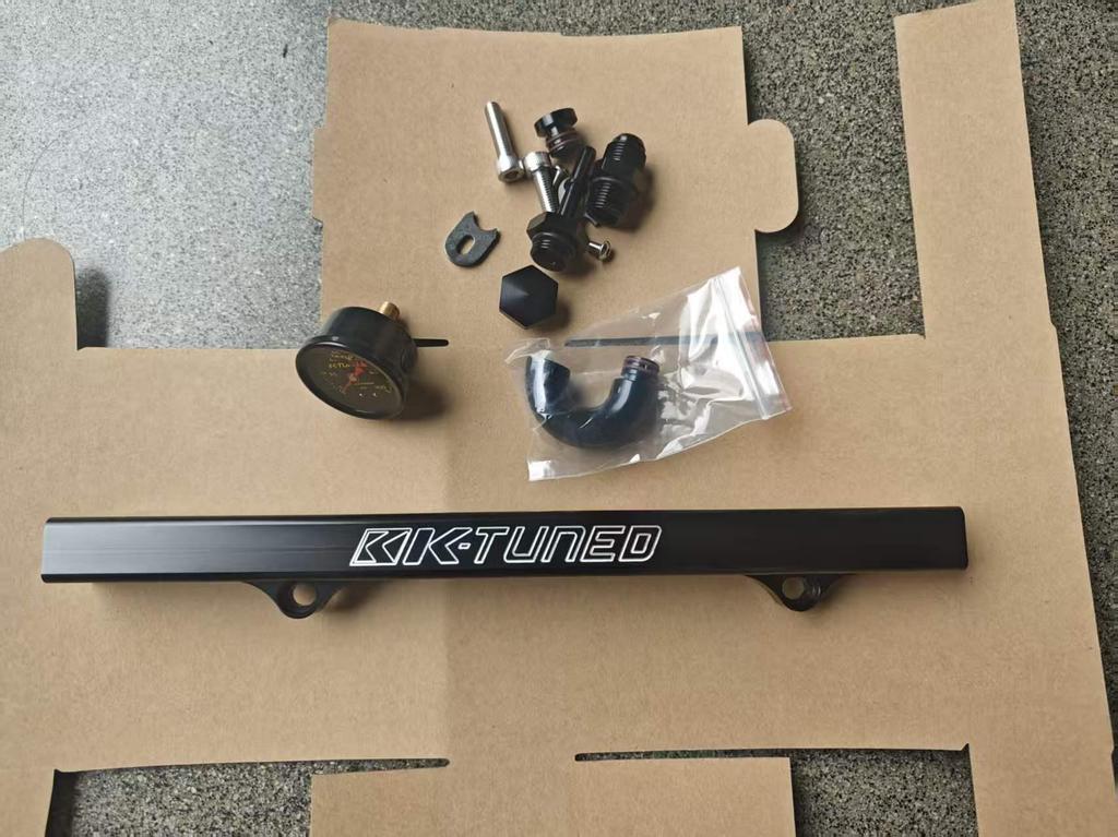 Honda Civic K20/K24 FD2 CL7 DC5 Fuel Rail Assembly with Pressure Gauge